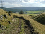 Looking down the Lumb Valley, with Cowpe in the distance, on the Mary Towneley Loop 