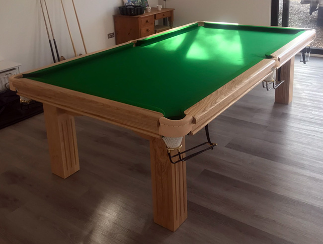 8ft Oak Snooker table